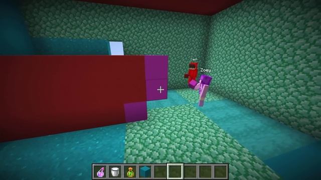 Nico vs Cash STATUES House Battle In Minecraft! смотреть онлайн