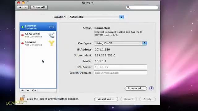 How to Connect a Mac to an Ethernet Network For Dummies смотреть онлайн