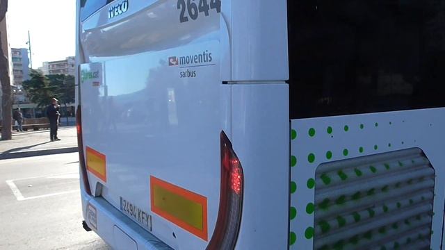Expres.cat - E3 Barcelona UAB operado por Sarbus Iveco Crossway Euro 6 смотреть онлайн