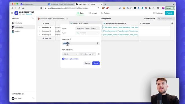 Create PDFs from Glide incl. line items (native integration support) смотреть онлайн