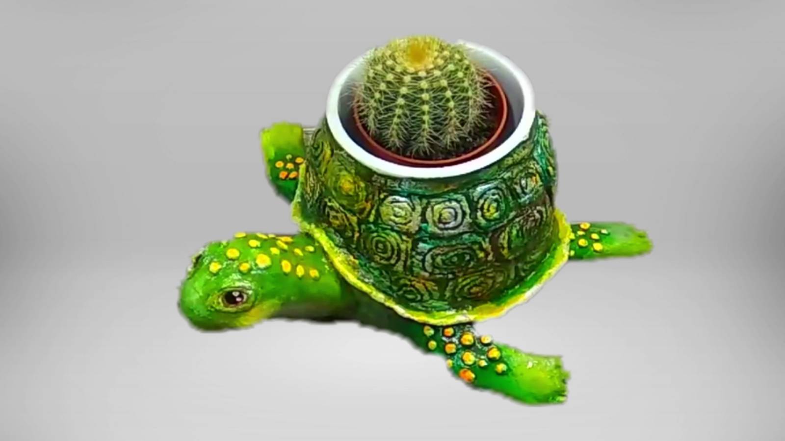 Черепаха из теста. Поделки. DIY. смотреть онлайн