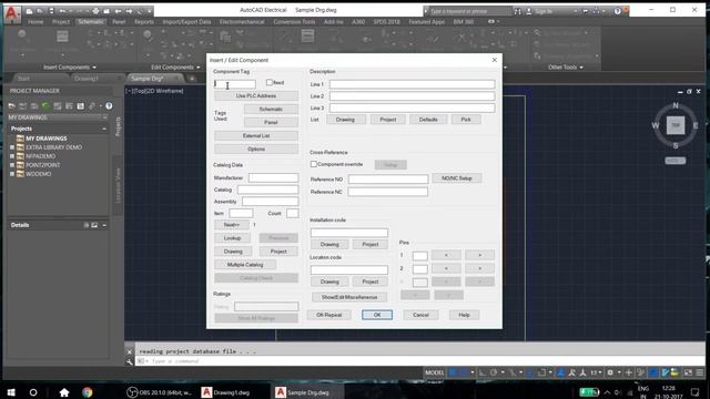 How to Create New Project / New Drawing and Page setup in AutoCAD Electrical смотреть онлайн