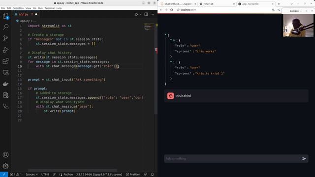 Build Chat Apps with Streamlit Chat Elements and GPT4All (LLM Apps) смотреть онлайн