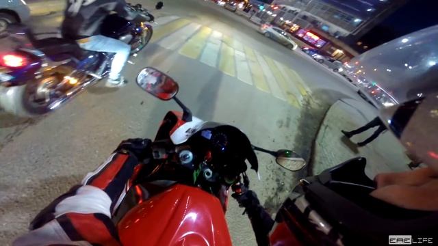Зимой на Yamaha R1-МХРНД прострел в декабре на Ямахе Р1 смотреть онлайн