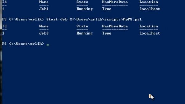 Фоновые задания в Windows PowerShell 2.0 [1/2]