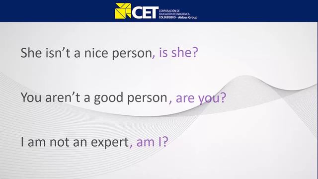 Tag Questions in Present смотреть онлайн