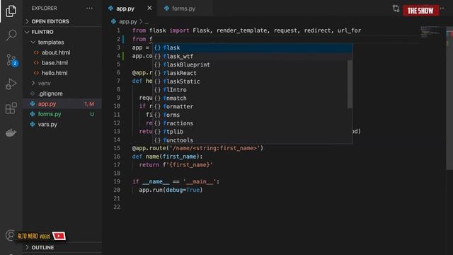 Flask Web Forms with Flask-wtf | Securely Create Forms & Retrieve User Input | Flask Tutorial Part смотреть онлайн