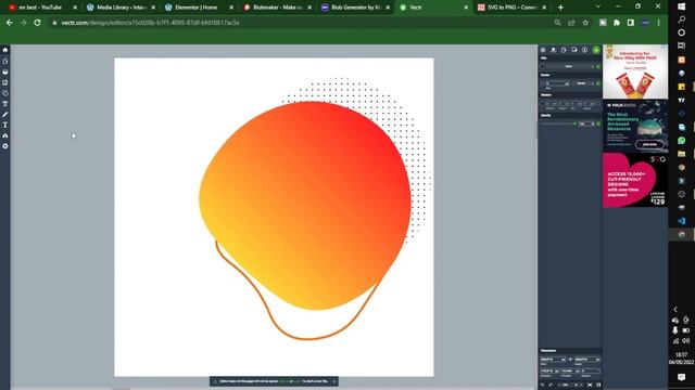 How to create and use blobs for design in Elementor смотреть онлайн