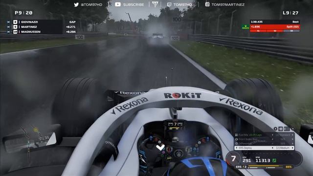 F1 2019 Career Mode | NO PITSTOP CHALLENGE | Italian GP (Season 3) смотреть онлайн