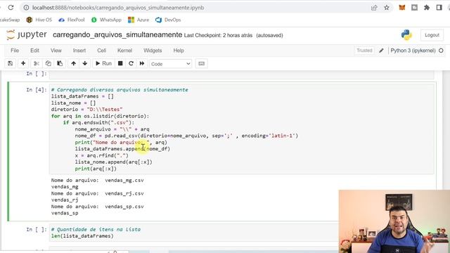 Como carregar VÁRIOS ARQUIVOS com Python tudo de uma vez смотреть онлайн