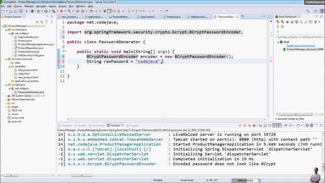 Spring Boot Security Form Authentication with JDBC and MySQL смотреть онлайн