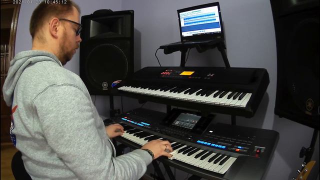 Zaczekaj z tym do jutra By Łukasz Bigus YAMAHA TYROS V & KORG EK 50 смотреть онлайн