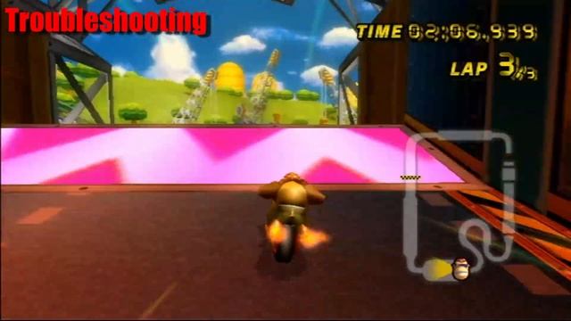 How to do the toad factory lake-cut - Mario Kart Wii смотреть онлайн