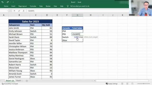 SUMIF Formula Function Part 1 Spreadsheets Microsoft Excel IGCSE ICT смотреть онлайн