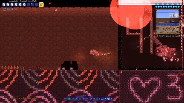 Terraria Supreme Buffed Aegis Blade vs Calamity Mod Boss Rush смотреть онлайн