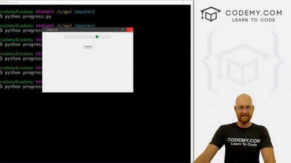 Progress Bars With Tkinter - Python Tkinter GUI Tutorial #78
