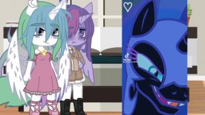 реакция Принцессы Селестии и Искорки на ТТ!