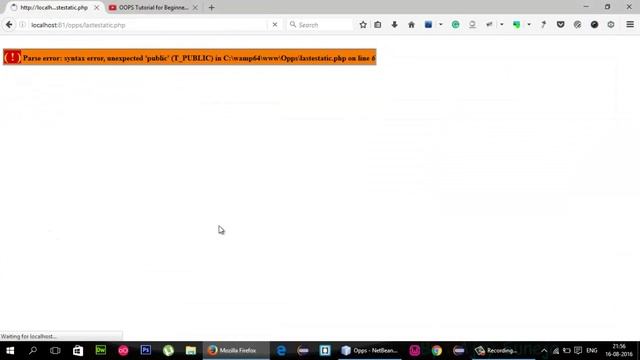 09 OOPS concepts in PHP Late Static Binding Part 8 YouTube смотреть онлайн