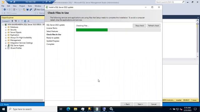 SQL DBA BATCH 48 Class 15 Patching Sql Server 2022 with Latest CU || Contact 9902590140 смотреть онлайн