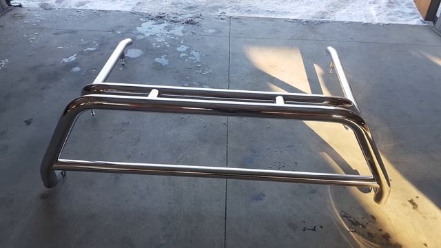 Дуга в кузов из нержавейки на все пикапы смотреть онлайн