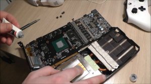 Меняю термопасту на 3-х летней видеокарте Gigabyte GTX 1080