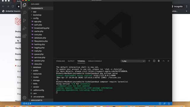 Laravel Authentication in Nepali Ep 2 смотреть онлайн