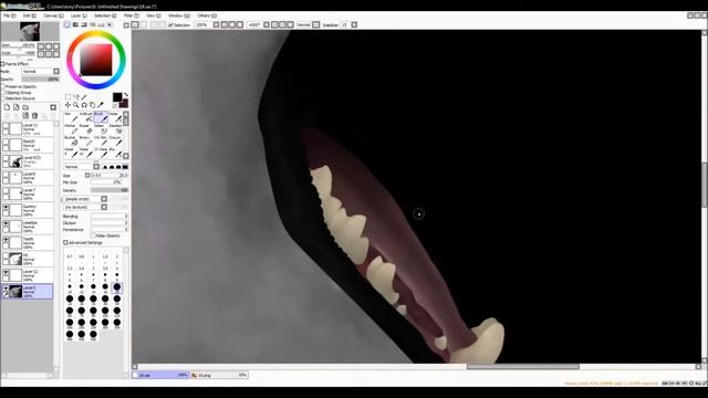 Speedpaint 1 - Moros (wolf) смотреть онлайн