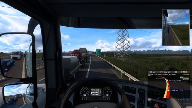 Euro Truck Simulator 2 Вечерне-выходной стрим + руль logitech G923|| ETS2 #26 смотреть онлайн