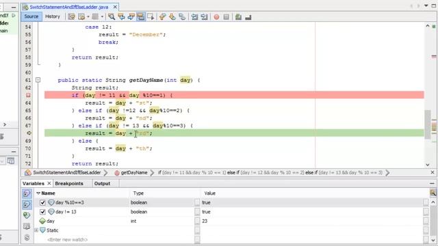 Learn Programming in Java - Lesson 09 : Switch / If-Else Ladder смотреть онлайн