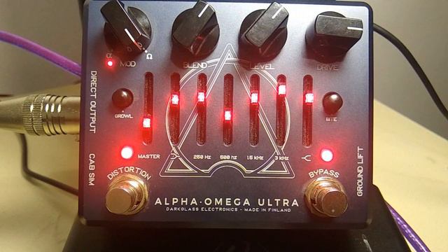 ALPHA OMEGA ULTRA - DARK GLASS - REVIEW L CARLOS FELIPE BASS