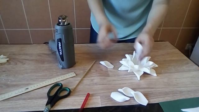 МК. Водяная Лилия для пруда (из Изолона) смотреть онлайн