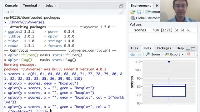 Boxplots in R смотреть онлайн