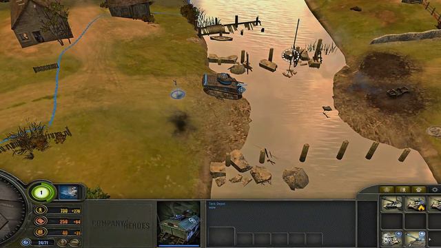 Messy game, I don't know how we won ! | Company of heroes смотреть онлайн