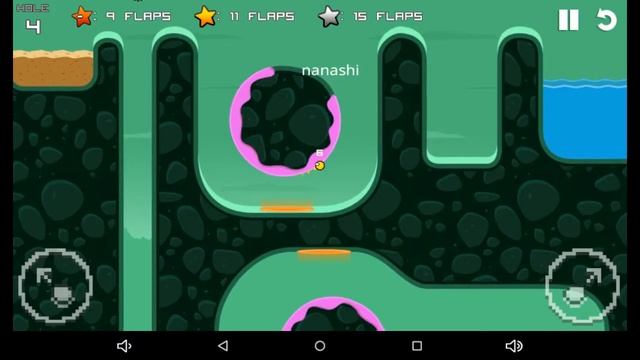 Flappy Golf - Minty Land Hole 4 - 8 Flaps смотреть онлайн