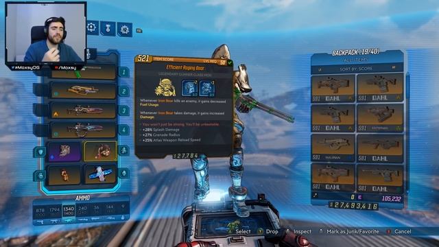 IRON BEAR ONLY MAYHEM 4 BUILD! INSANE DPS! 5 SECOND BOSS MELTS! // Iron Maiden Moze // Borderlands смотреть онлайн