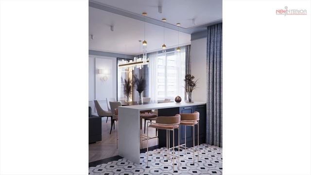 Дизайн-проект интерьера квартиры в ЖК Орбита. Обзор интерьера трёхкомнатной квартиры 110 кв.м. смотреть онлайн