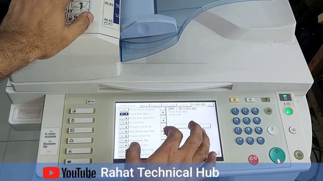 Developer Initialization Toner Add Of Ricoh Mpc 2551 смотреть онлайн