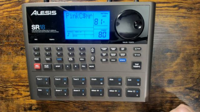Alesis SR-18 How to save drum patterns смотреть онлайн