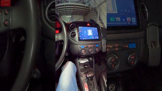 Volkswagen Tiguan JunSun 9" Android Navigation смотреть онлайн