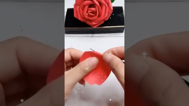 How about this paper rose / paper crafts / paper flowers / mom hand work /#shots смотреть онлайн