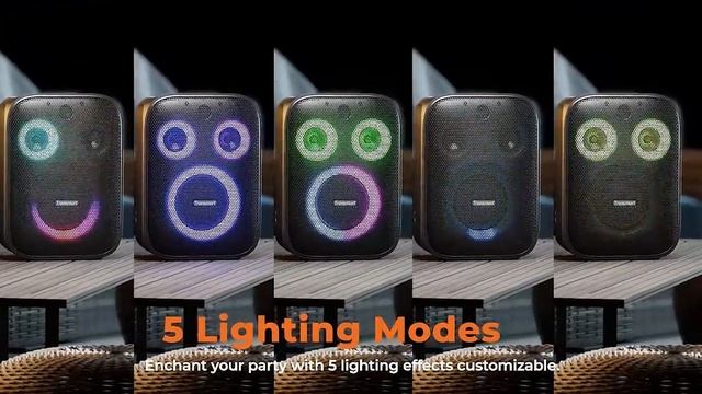 МОЩЬ! В 120W! БЛЮТУЗ КОЛОНКА с КАРАОКЕ Tronsmart Halo 200 смотреть онлайн