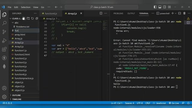 Learn JavaScript In Hindi | For Beginners | Self Invoking Function | Part - 11 | Coder Banjao ! смотреть онлайн