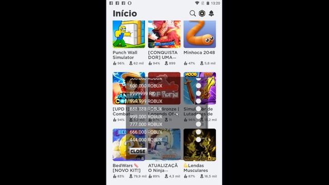 O MELHOR MOD APK ATUALIZADO MOD MENU ROBLOX 2023!! COM ROBUX INFINITO 23!! смотреть онлайн