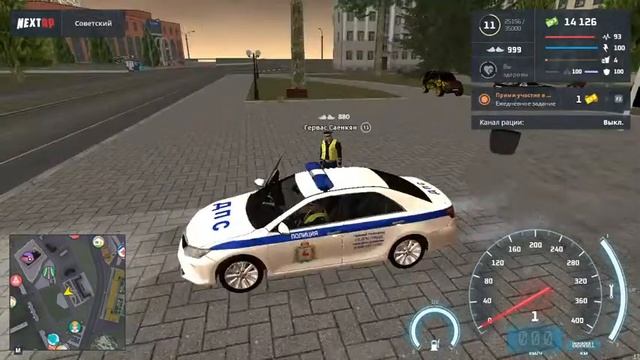 Стрим  ДПС будни  советский  Next RP