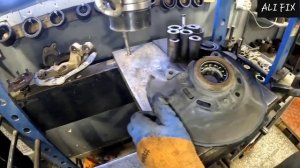 замена переднего ступичного подшипника... toyota corolla 2015.... 2003 - 2015 #подвеска #ходовая