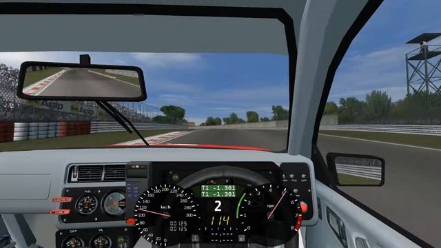 rFactor Ford Sierra RS Cosworth Imola Onboard смотреть онлайн