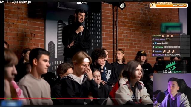 ХЕСУС СМОТРИТ БУСТЕР vs 50 ХЕЙТЕРОВ! **Встречается с Диларой?** смотреть онлайн