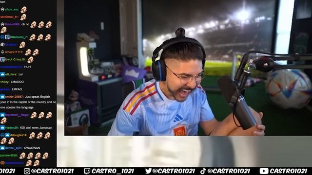 CASTRO REACTS TO ISHOWSPEEDS FIRST TIME IN LONDON смотреть онлайн