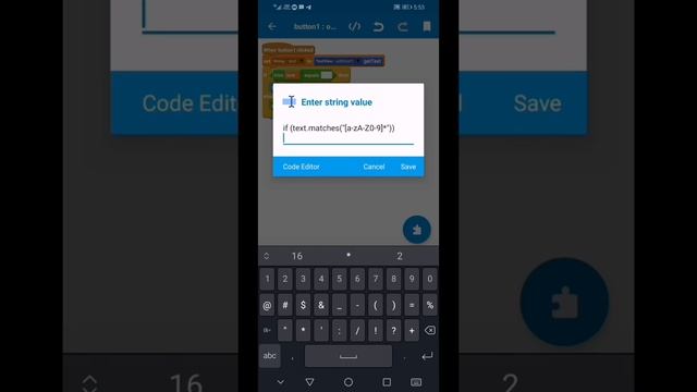 Check if EditText contains special characters | Sketchware Tutorial смотреть онлайн