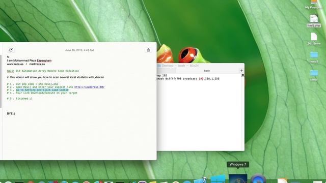 Havij OLE Automation Array Remote Code Execution смотреть онлайн